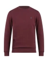 Waltbay® Waltbay Man Sweatshirt Burgundy Size S Cotton, Polyester