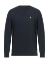 Waltbay® Waltbay Man Sweatshirt Midnight Blue Size Xxl Cotton, Polyester