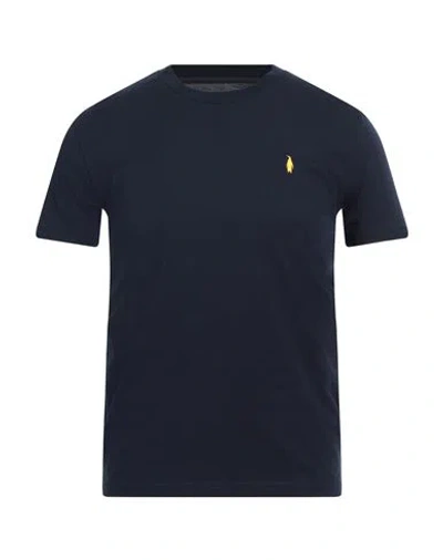 Waltbay® Waltbay Man T-shirt Midnight Blue Size S Organic Cotton