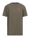 Waltbay® Waltbay Man T-shirt Military Green Size Xl Organic Cotton