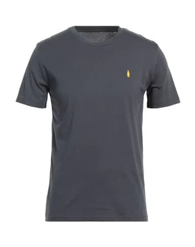 Waltbay® Waltbay Man T-shirt Steel Grey Size S Organic Cotton
