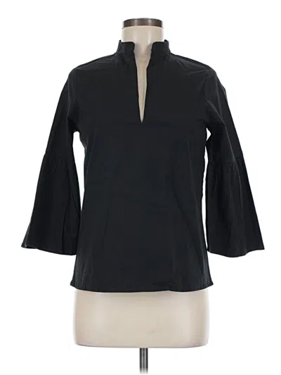 Pre-owned Walter Baker 3/4 Sleeve Blouse In Black