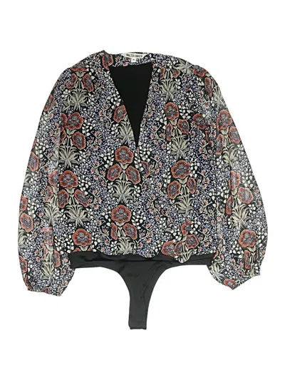 Pre-owned Walter Baker 3/4 Sleeve Blouse In Blue