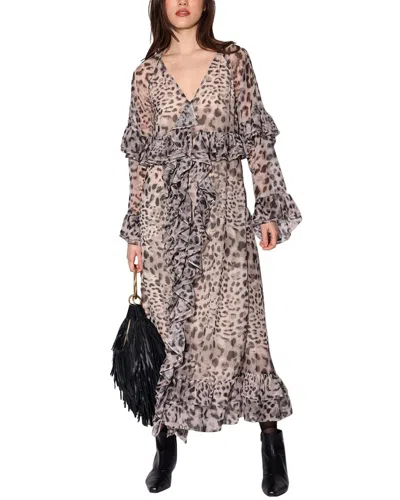Walter Baker Alicia Dress In Gray
