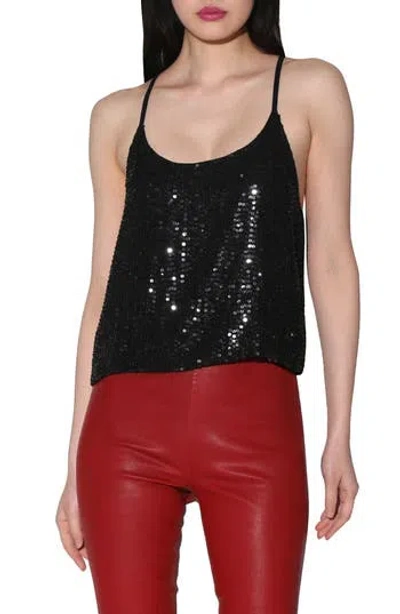 WALTER BAKER WALTER BAKER AMBER SEQUIN CAMISOLE