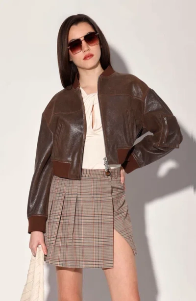 Walter Baker Andrea Jacket In Brown