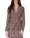 Walter Baker Annalise Wool-blend Blazer In Multi