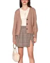 Walter Baker Aretha Cardigan In Brown