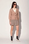 Walter Baker Aretha Cardigan In Brown