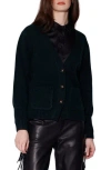 Walter Baker Aretha V-neck Cardigan In Black