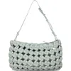 Walter Baker Ash Leather Convertible Clutch In Green