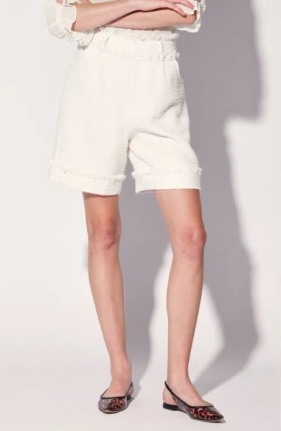 Walter Baker Ashton Bermuda Shorts In Lotus Tweed