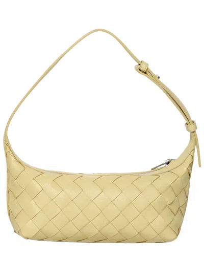 Walter Baker Aurora Leather Satchel In Green