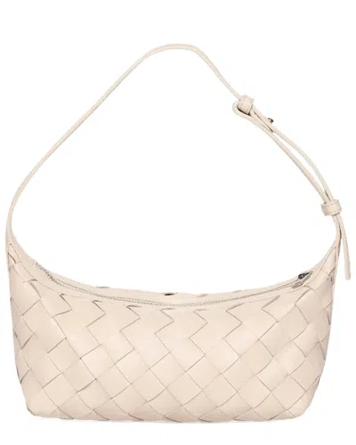 Walter Baker Aurora Leather Satchel In White