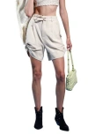 Walter Baker Baylor Belted Shorts In White
