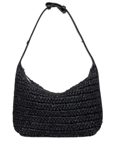 Walter Baker Beck Leather Shoulder Bag In Black
