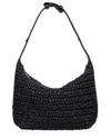 Walter Baker Beck Convertible Raffia Shoulder Bag