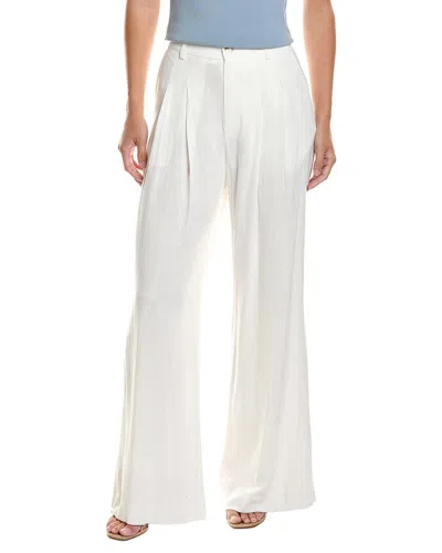 Walter Baker Belinda Linen-blend Pant In White