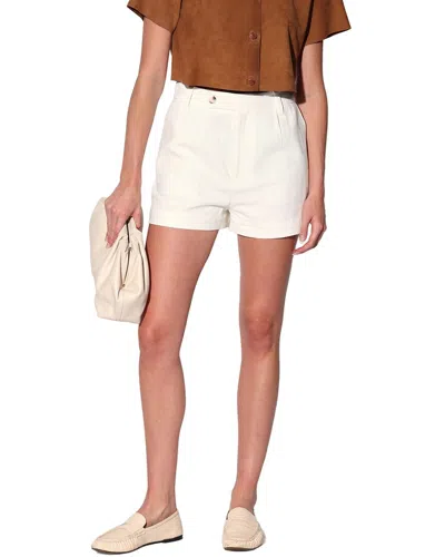 Walter Baker Benji Linen-blend Short In White