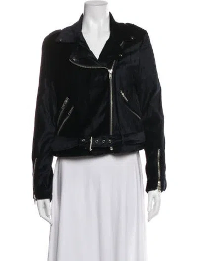 Pre-owned Walter Baker Biker Jacket In Black