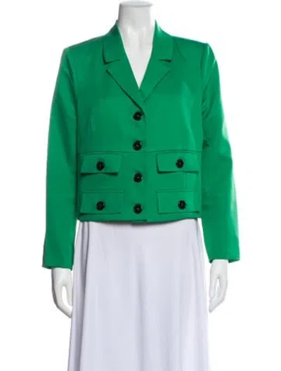Pre-owned Walter Baker Blazer In Green