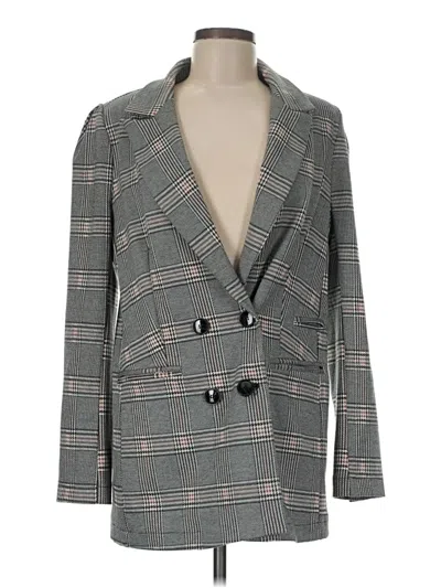 Pre-owned Walter Baker Blazer Jacket In Gray