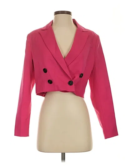 Pre-owned Walter Baker Blazer Jacket In Pink