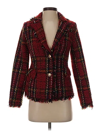 Pre-owned Walter Baker Blazer Jacket In Red