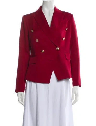 Pre-owned Walter Baker Blazer In Red