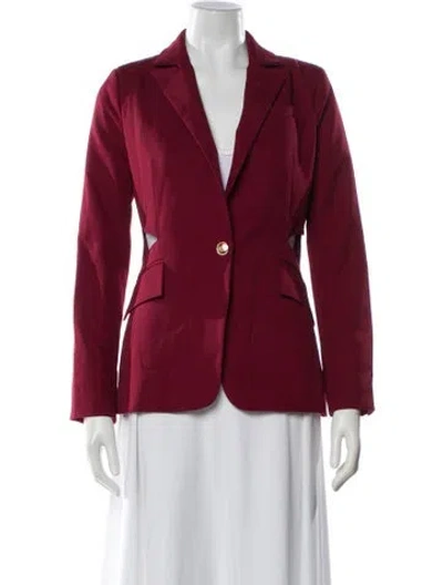 Pre-owned Walter Baker Blazer In Red