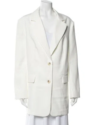 Pre-owned Walter Baker Blazer In White