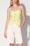 Walter Baker Braxton Top In Lemon Tweed