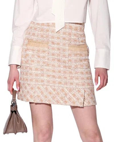 Walter Baker Bree Skirt In Gold