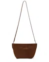 Walter Baker Callie Suede Pouch In Brown