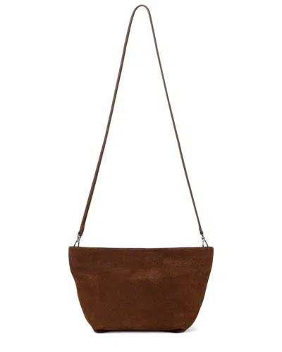 Walter Baker Callie Suede Pouch In Brown