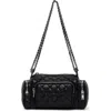 Walter Baker Camden Diamond Quilt Leather Shoulder Bag In Black
