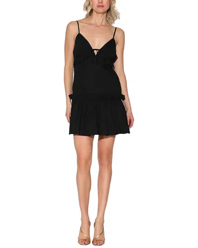 Walter Baker Women's Carlita Ruffle Drop Waist Dress In Black | ModeSens