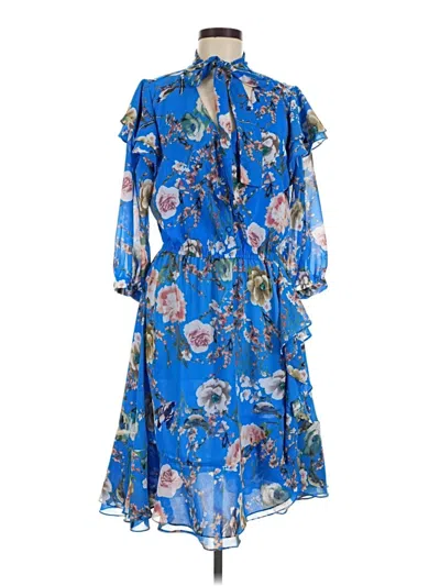 Pre-owned Walter Baker Casual Dress In Blue