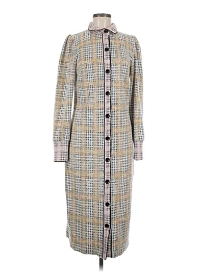 Pre-owned Walter Baker Casual Dress In Gray