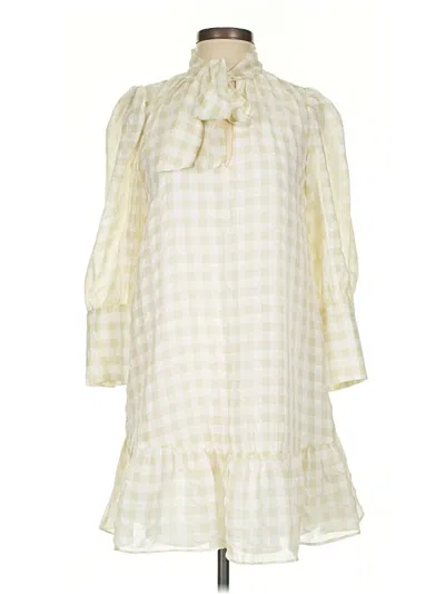 Pre-owned Walter Baker Casual Dress In Ivory