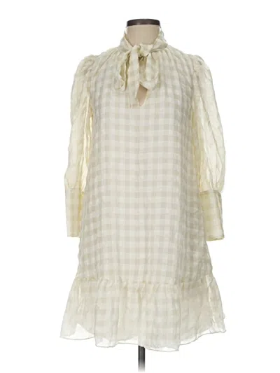 Pre-owned Walter Baker Casual Dress In Ivory