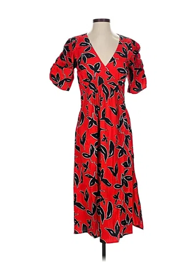 Pre-owned Walter Baker Casual Dress In Red