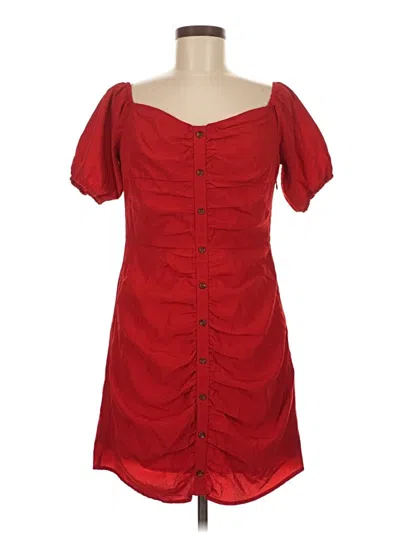 Pre-owned Walter Baker Casual Dress In Red