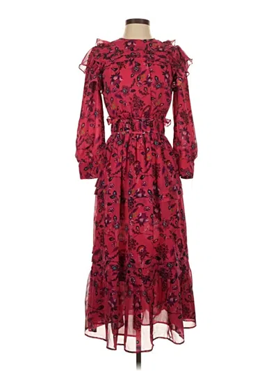 Pre-owned Walter Baker Casual Dress In Red