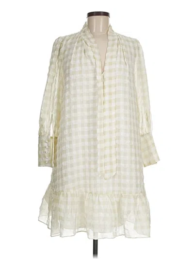Pre-owned Walter Baker Casual Dress In White