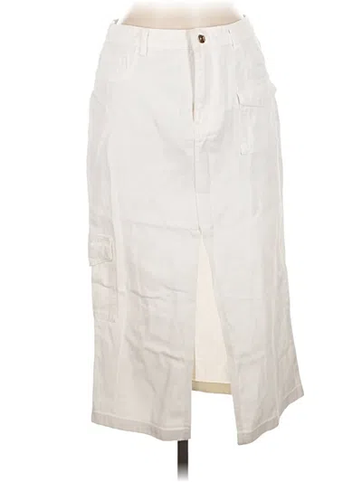 Walter Baker Casual Skirt In Ivory