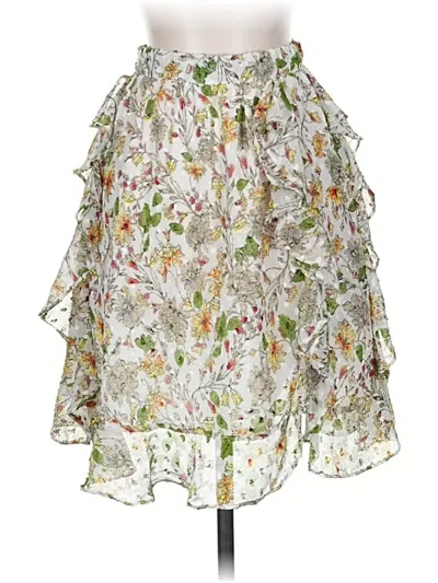 Pre-owned Walter Baker Casual Skirt In White
