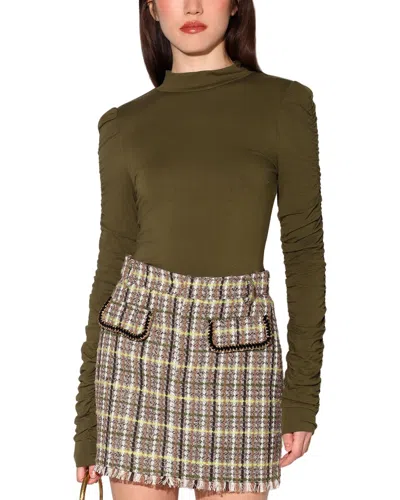 Walter Baker Chaya Top In Green