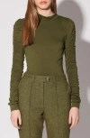 Walter Baker Chaya Top In Olive
