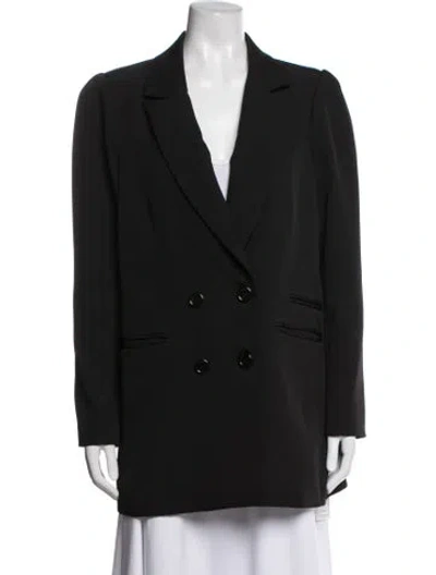 Pre-owned Walter Baker Coat In Black